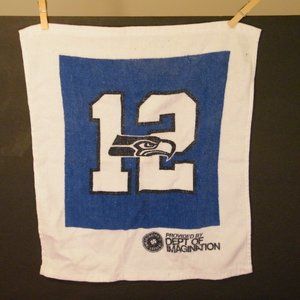 Seahawks 12th Man Fan Promotional Hand Towel